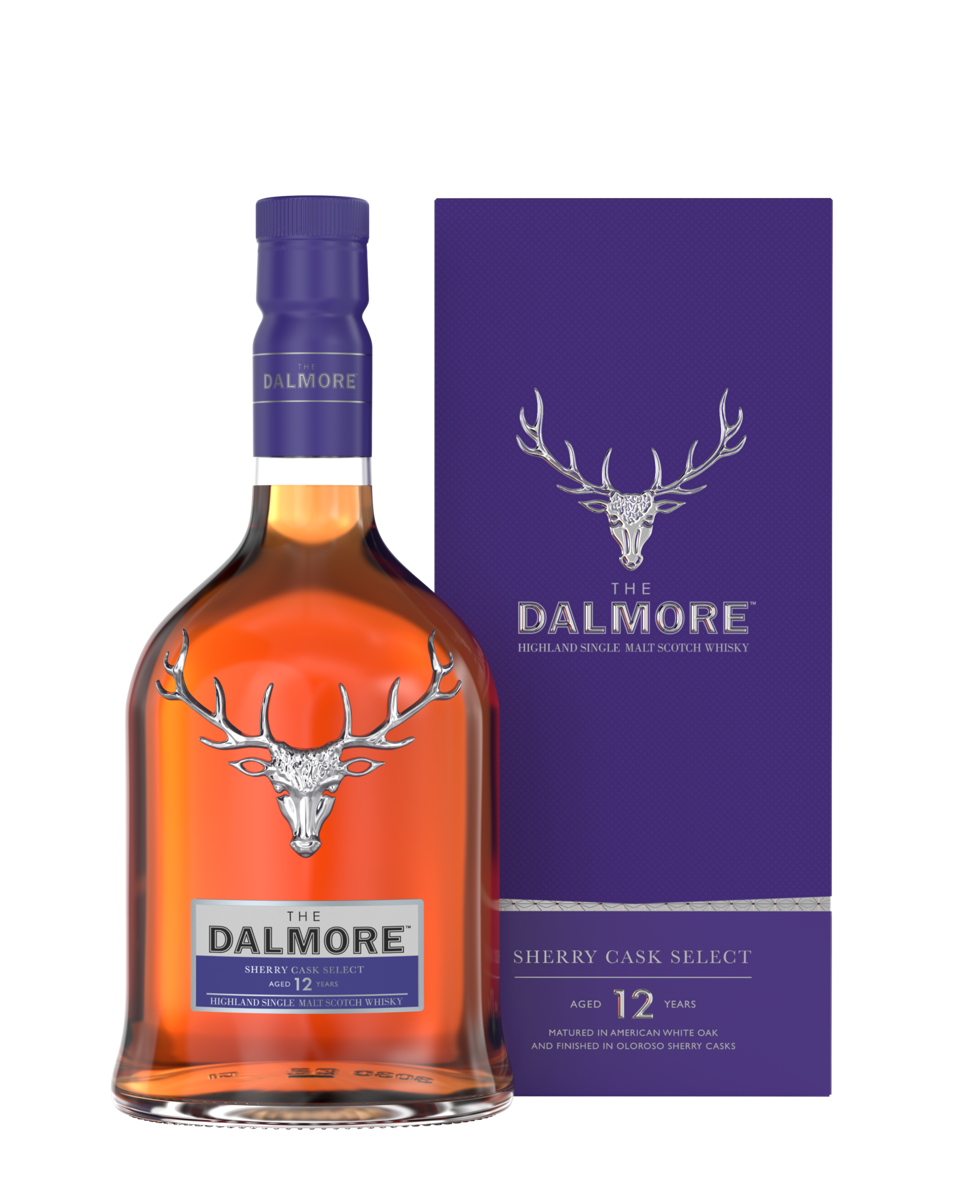 The Dalmore Sherry Cask Seletc bottle and carton